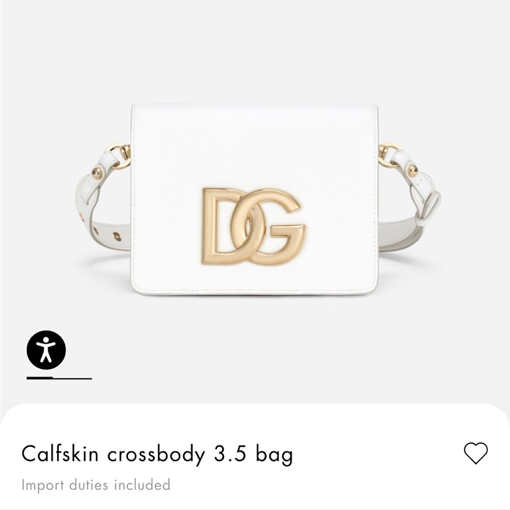 NEW DOLCE AND GABBANA Crossbody Bag